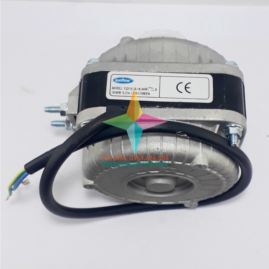 Motor quạt tủ mát 220V công suất 40W