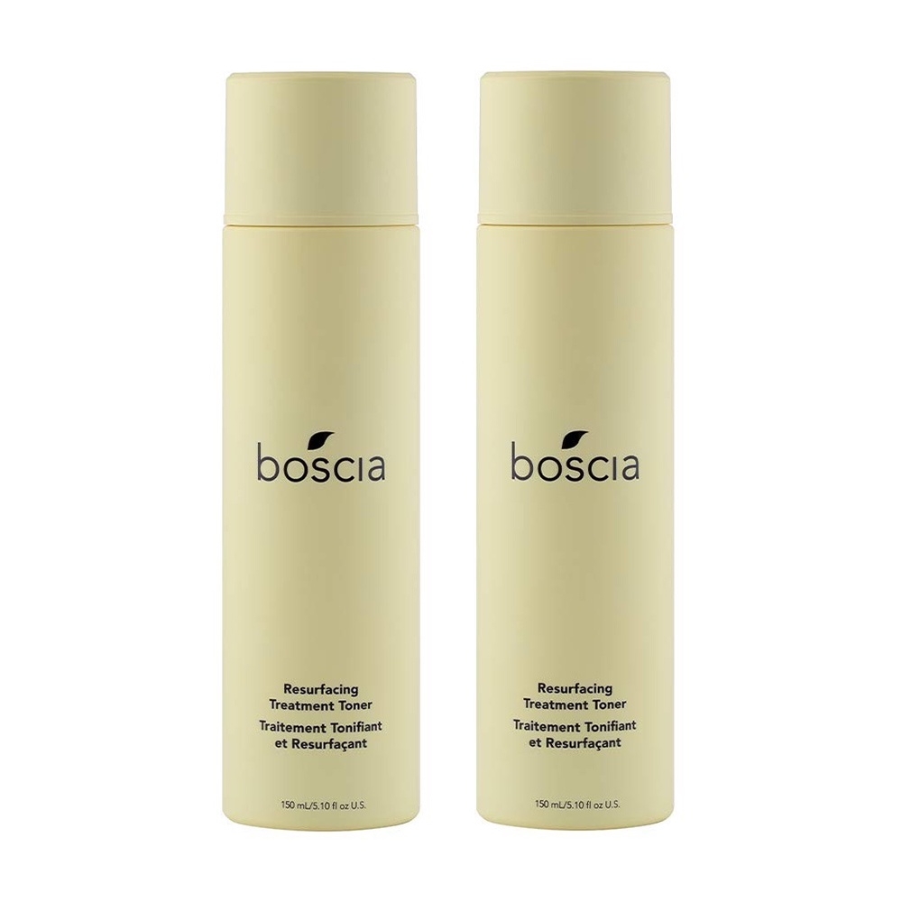 Nước dưỡng ẩm hoa hồng Boscia Resurfacing Treatment Toner With Apple Cider Vinegar (Set 2 chai x 150ml) của Mỹ