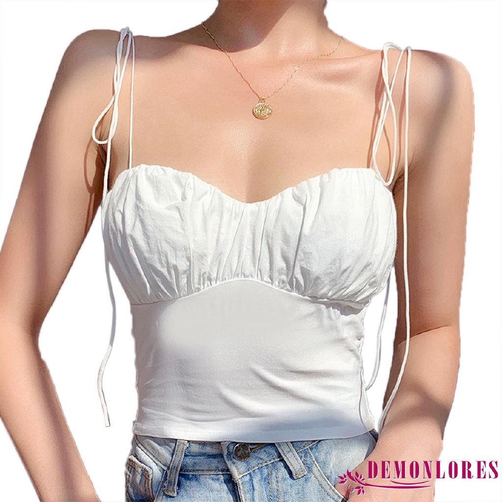 Áo Sát Nách Cổ Chữ V Thời Trang Mùa Hè Cho Nữ