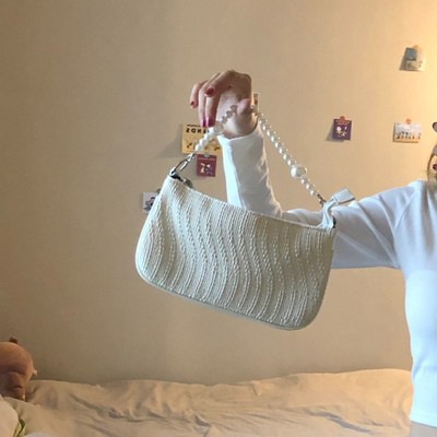 [HÀNG MỚI - ẢNH THẬT CUỐI] Túi kẹp nách họa tiêt sần cực nữ tính S043 | BigBuy360 - bigbuy360.vn