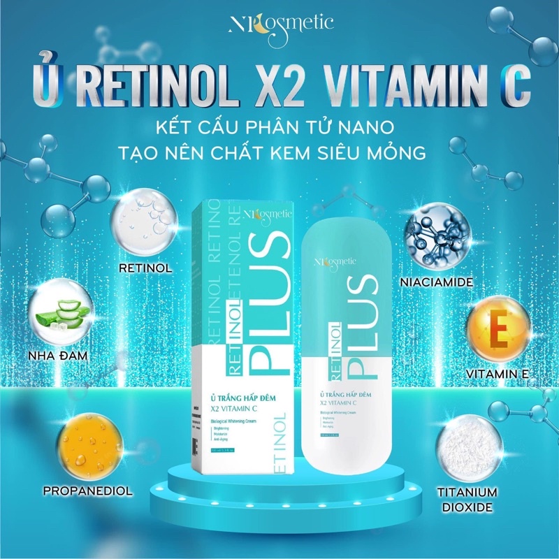 Ủ Trắng Hấp Đêm Nano , cấy trắng, nâng tone không giới hạn