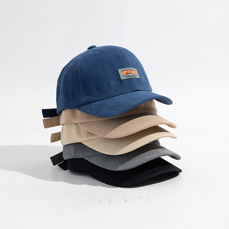 Mũ lưỡi trai mềm thêu chữ cá tính phong cách Hàn Quốc