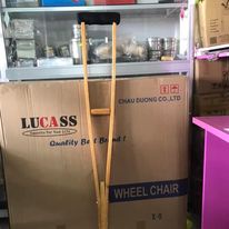 Nạng chống nách bằng gỗ - 1 chiếc