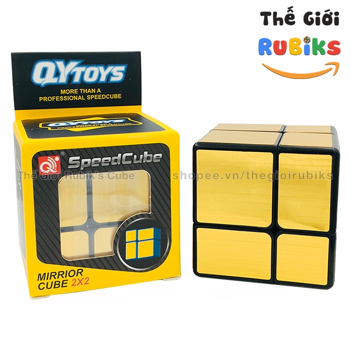 Rubik QiYi Mirror 2x2 Cube. Biến Thể Rubik Gương 2x2x2