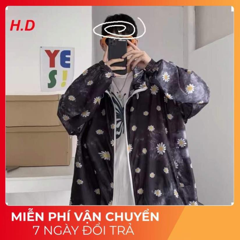 Áo Dù cứng hoa cúc