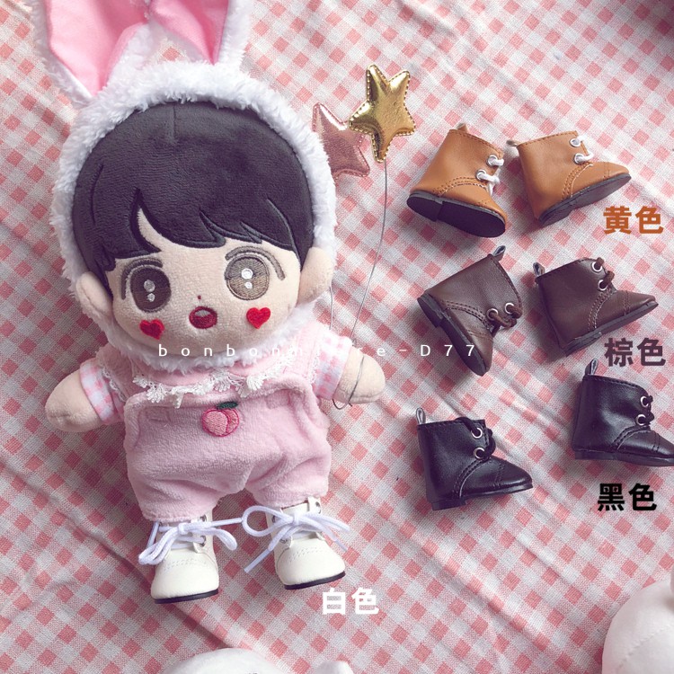 Bốt da cao cổ 5cm cho doll
