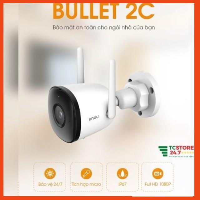 [100% chính hãng] Camera wifi IMOU F22P Bullet 2C Ngoài Trời hai Dâu, Camera An Ninh, Giám Sát Quan Sát,Báo động