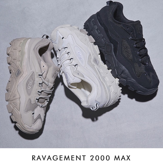 Giày Fila Ravagement 2000 Max Authentic 💯% FS1HTB3152X GRY