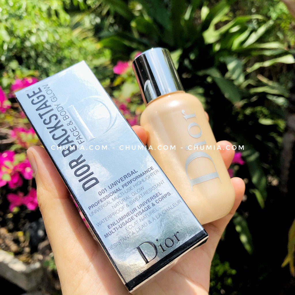 Bắt sáng kem DIOR Backstage Face &amp;amp; Body Glow - 001 Universal - chumia