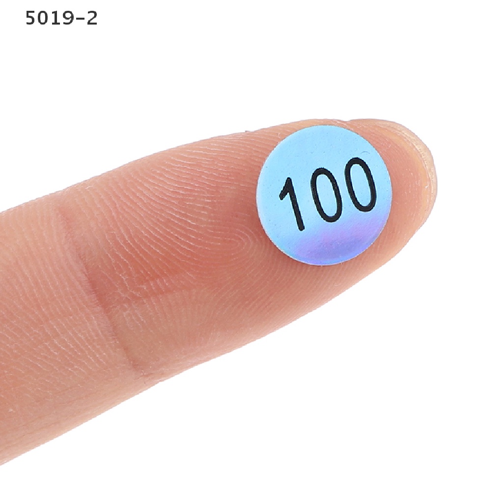 [GAV] Waterproof Number 1-300 Laser Labels Stickers Nail Polish Lipstick Number Tags {VN}