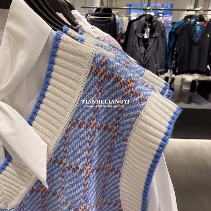 [Order-SẴN TÍM Áo gile len Zara xuất chất dày