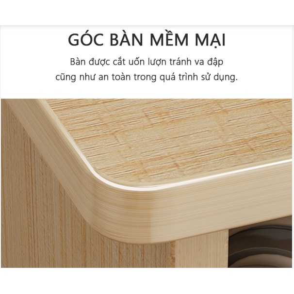Bàn làm việc LYNH LYNH bàn máy tính kết hợp kệ sách lưu trữ hiện đại thông minh chính hãng- GP161B.03