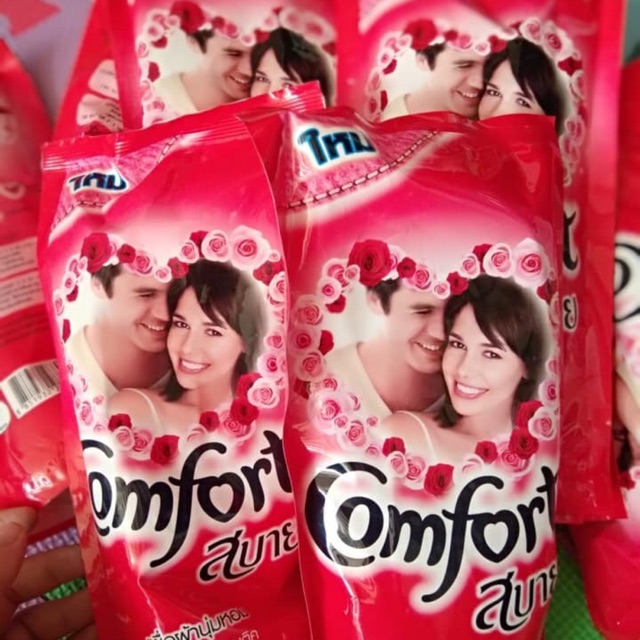 Combo 3 túi xả COMFORT Thái lan túi 600 ml giao màu ngẫu nhiên