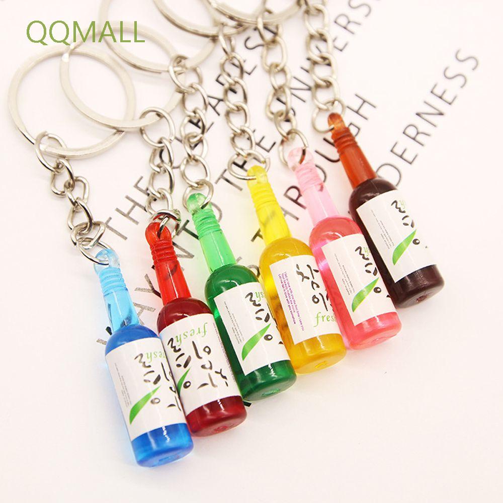 Móc khóa hình chai rượu soju xinh xắn