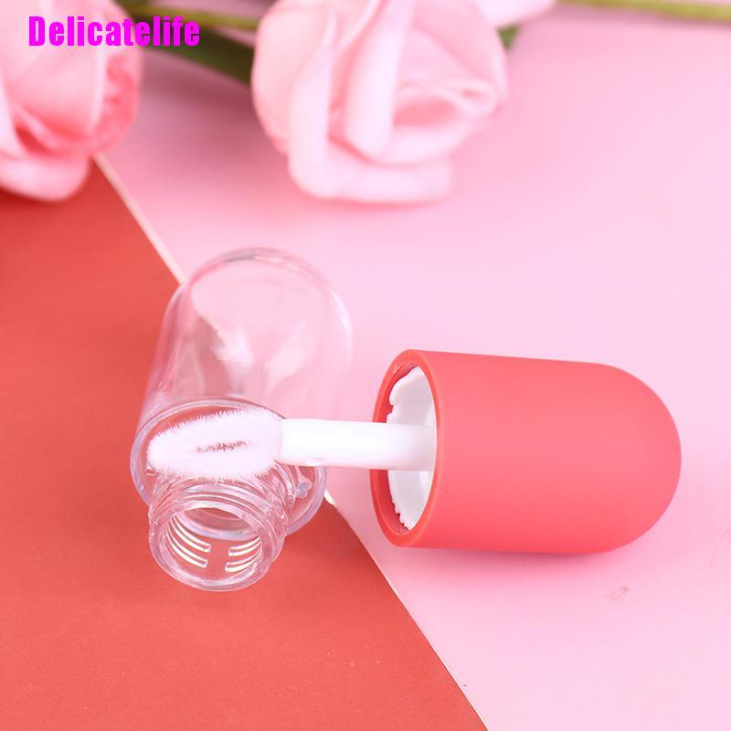 [Hàng mới về] Lọ rỗng đựng son môi mini 4.5ml bằng nhựa pe tiện dụng