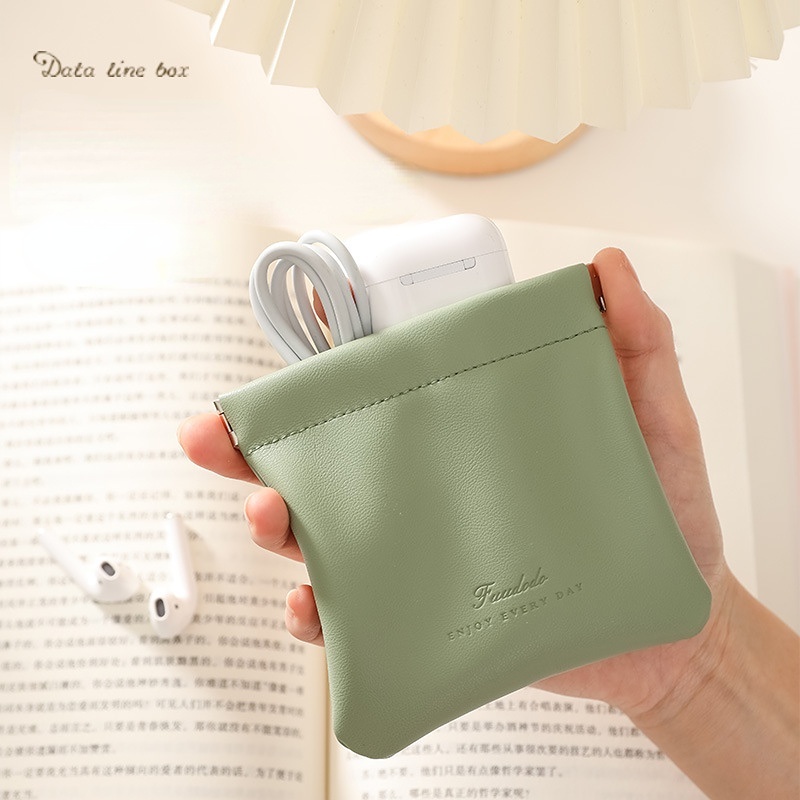 Túi Đựng Mỹ Phẩm Son Môi mini Cầm Tay Tiện Lợi