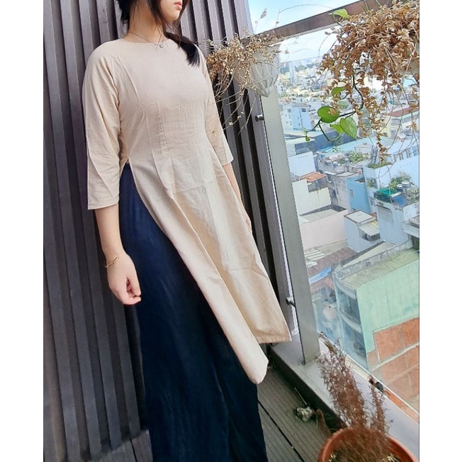 Áo dài Linen