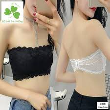 ÁO BRA KHÔNG DÂY VIỀN REN CÚP NGỰC CÁ TÍNH THỜI TRANG