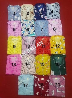 BỘ PIZAMA KATE THÁI LOẠI 1
