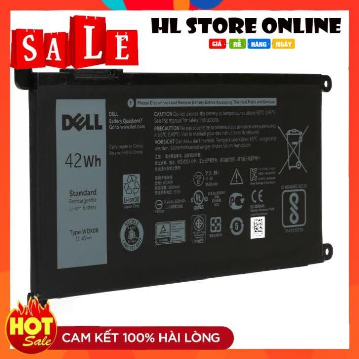 💖 Pin Dell Inspiron 13 5368 5378 15 5567 5568 5578 WDX0R ZIN_42wh