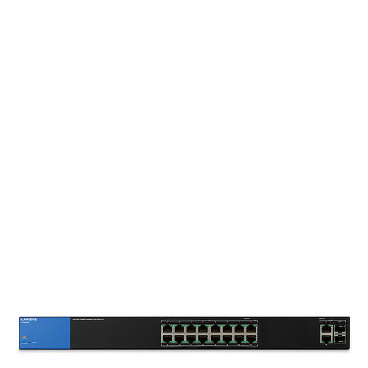 Thiết bị chia mạng Linksys LGS318P SMART 16-port + 2SFP POE+ business gigabit switch