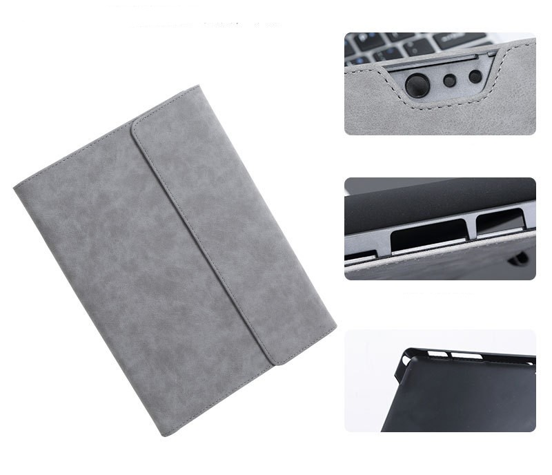 Vỏ cho Microsoft Surface Pro 6 / 5 /4 Máy tính bảng 12,3 inch Nhiều góc xem Danh mục đầu tư Loại kinh doanh Bàn phím bìa