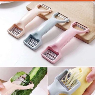 Nạo gọt bào rau củ 2in1 bằng nhựa lúa mạch