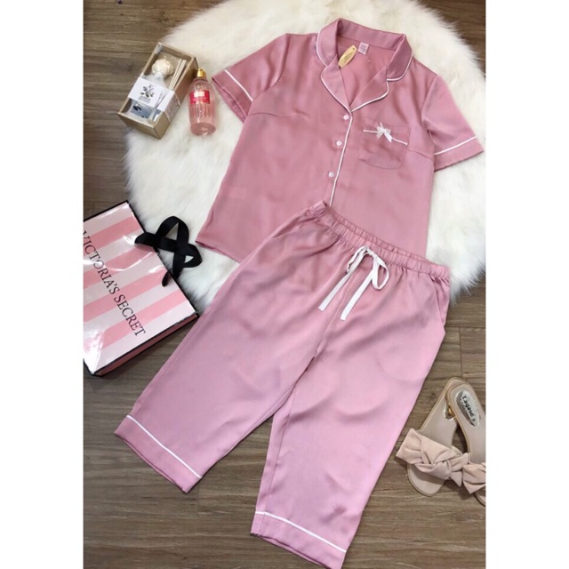 sale từ 255k còn 200k bộ lụa ngỗ victoria secret