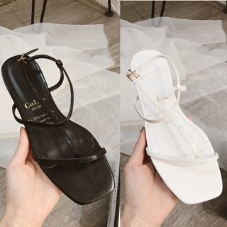 SALE 7.7 Sandal colee quai mảnh đế bệt fullbox hàng cao cấp Tốt Nhất NEW