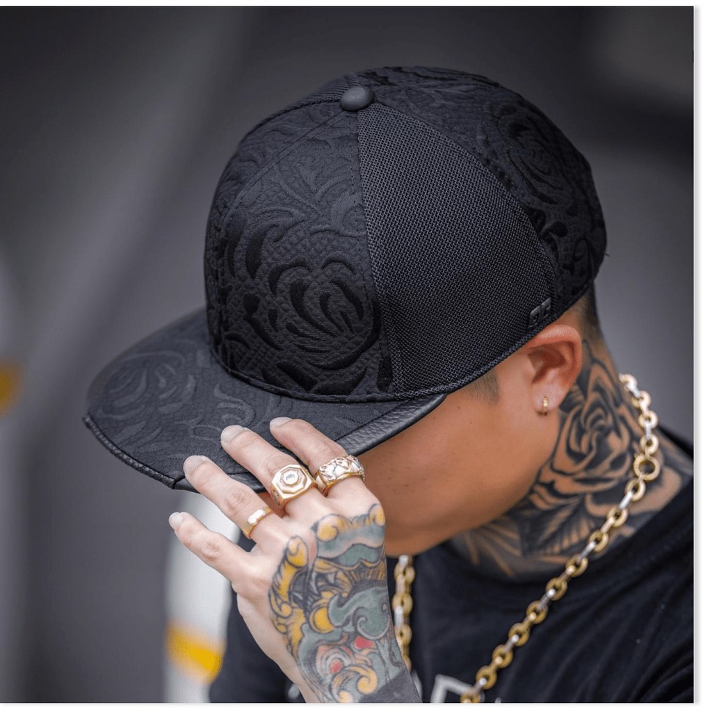 Nón Sơn Snapback Hoa Văn - Nón Hiphop Nón Sơn - Nón Snapback Nón Sơn - Mũ snapback hiphop nam nữ NÓN SƠN chính hãng