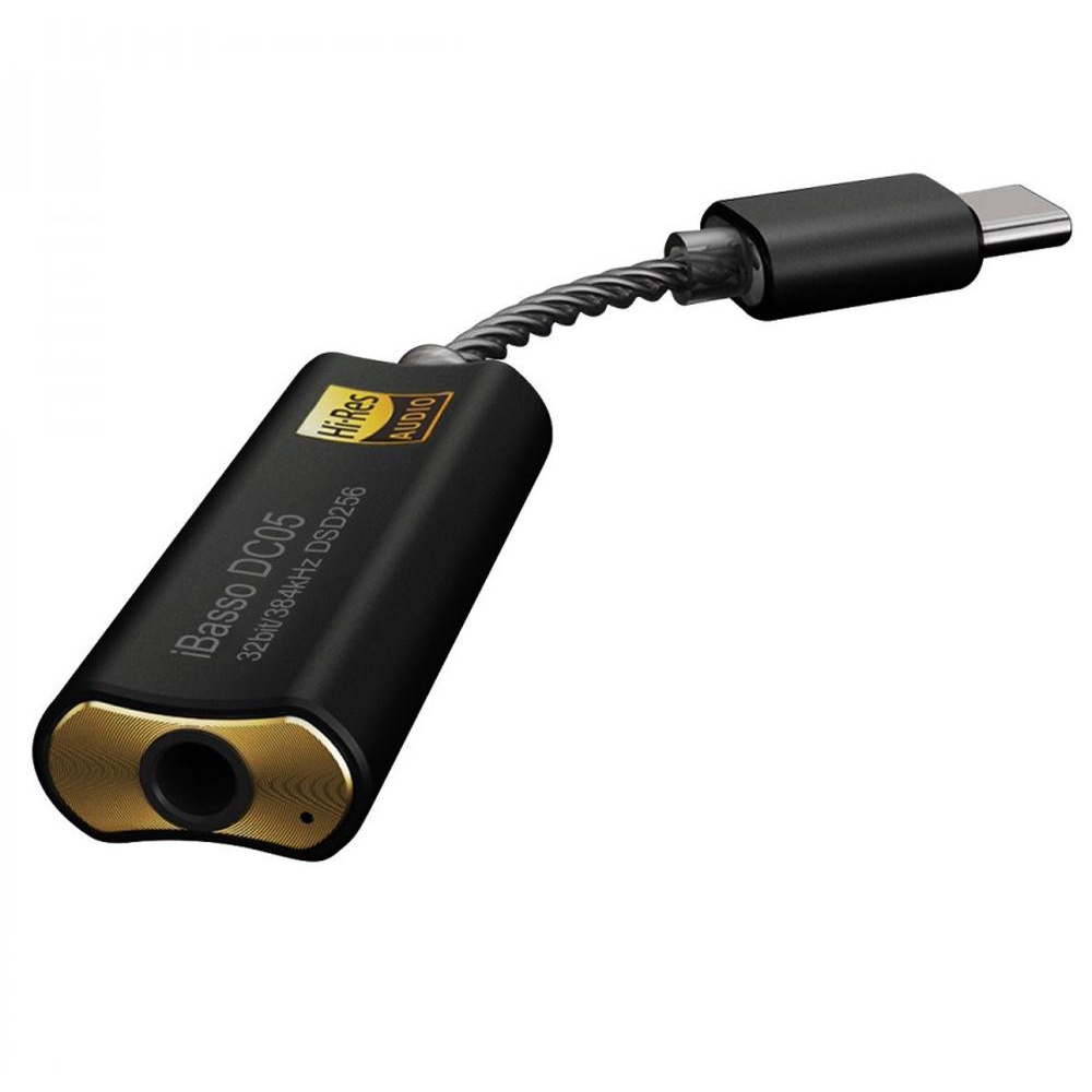 Thiết bị giải mã DAC/AMP Dongle iBasso DC05 - Hàng chính hãng | 2 chip DAC ES9219C, giải mã 32bit/384kHz, DSD256, MQA