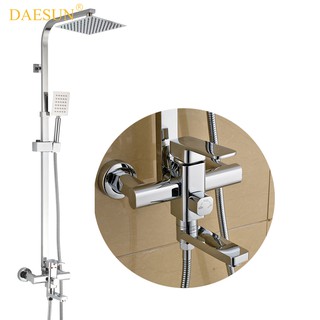 FREESHIP] Bộ vòi sen cây tắm đứng nóng lạnh cao cấp nhập khẩu chính hãng INOX 304 (GREY)