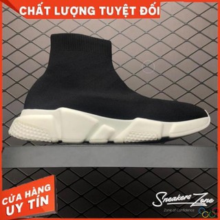 (FREE SHIP + HỘP + QUÀ) Giày thể thao SPEED TRAINER Black White 2016 đen đế trắng siêu đẹp cho nam và nữ : ྇ 1212