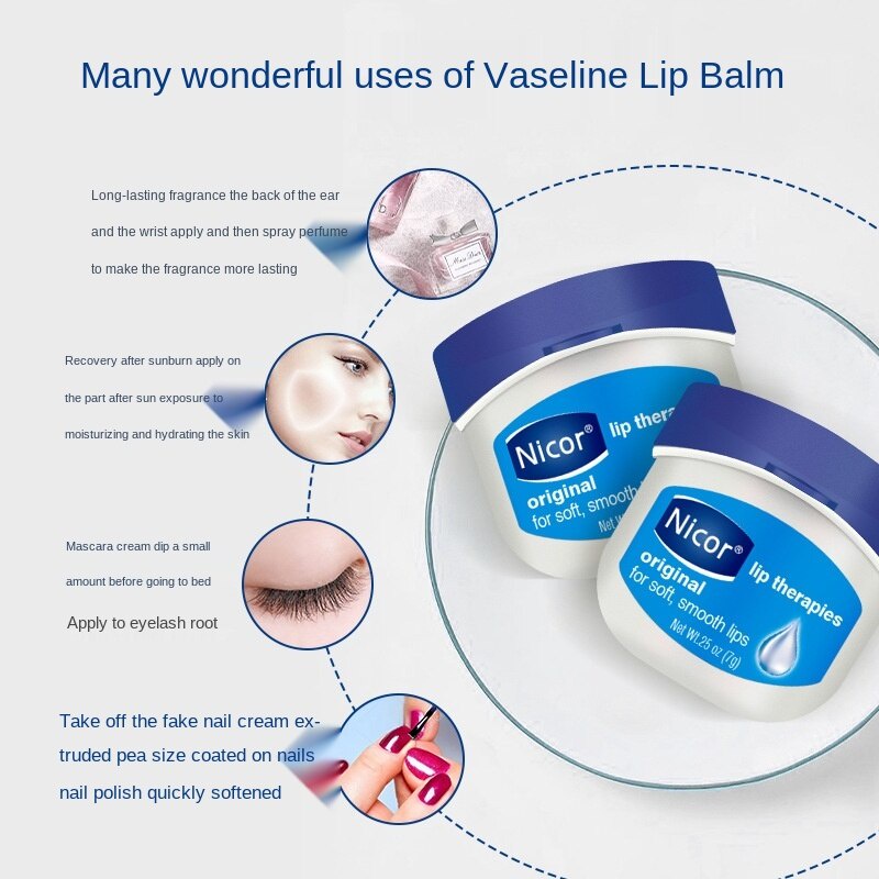 Mặt nạ dưỡng ẩm môi Vaseline cho nam và nữ