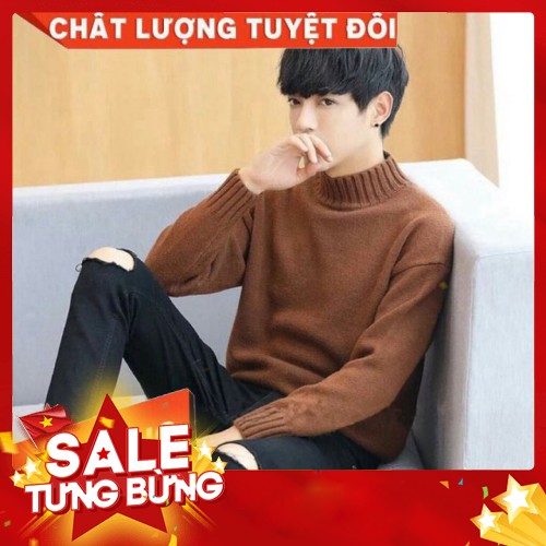 -HÀNG NHẬP KHẨU Áo Len Nam Cổ Cao Hàng Hiệu Nhiều Màu Mẫu Mới 2020 Liên hệ mua hàng 084.209.1989