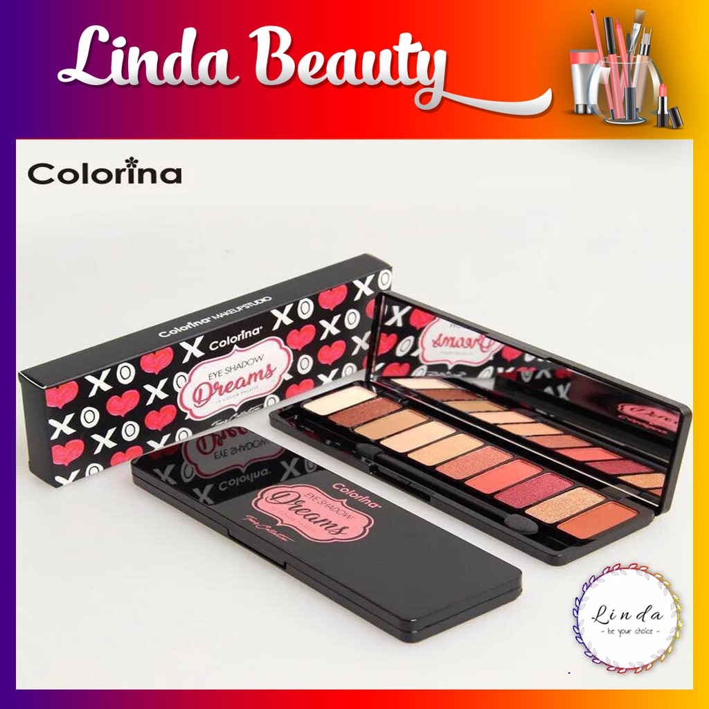 Bảng phấn mắt 10 màu Colorina | BigBuy360 - bigbuy360.vn