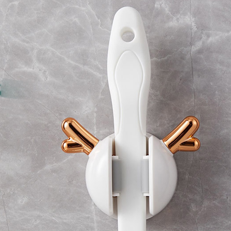 Giá Đỡ Cây Lau Nhà Gắn Tường Không Cần Khoan Tiện Dụng