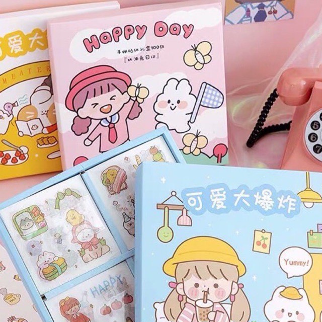 Sticker Infeel.me cực dễ thương xịn sò xinh xắn đáng yêu