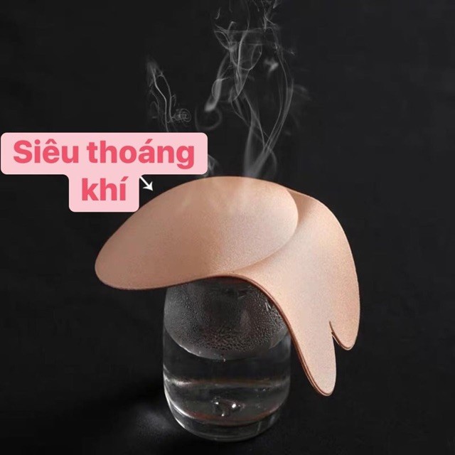 Miếng Dán Ngực Hình Con Thỏ 2 Miếng Kéo Nâng Ngực Thoáng Khí Đầu Ti