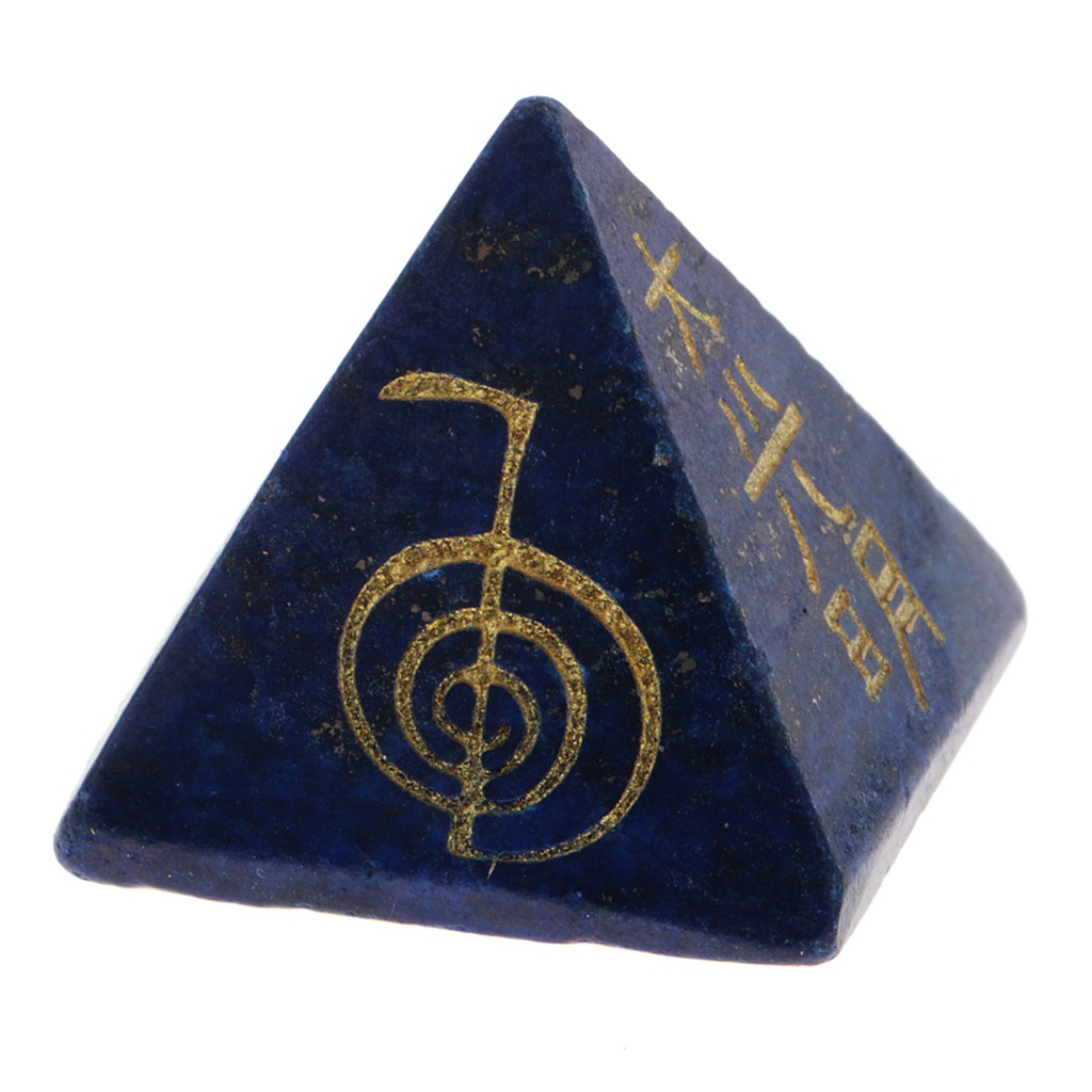 Đá Pha Lê Năng Lượng Hình Kim Tự Tháp 61 Dùng Trang Trí