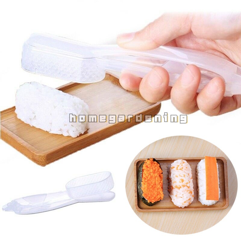 Khuôn nhựa làm cơm nắm sushi DIY có thể tái sử dụng