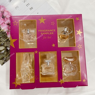 Set 5 chai nước hoa mini MACY'S