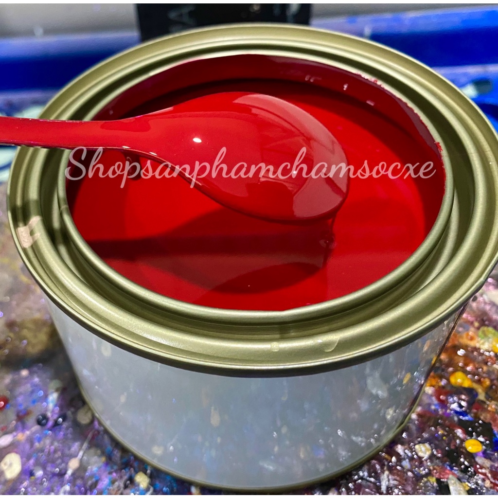 Sơn mờ 2k nhựa nhám tùy chọn - Lon 1kg chưa bao gồm cứng