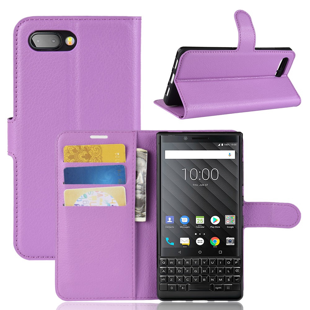 Bao Da Điện Thoại Nắp Lật Kèm Ngăn Đựng Thẻ Cho Blackberry Key 2 Le Passport Q30 Keyone Motion Dtek70 Mercury Classic Q20 Priv Ốp