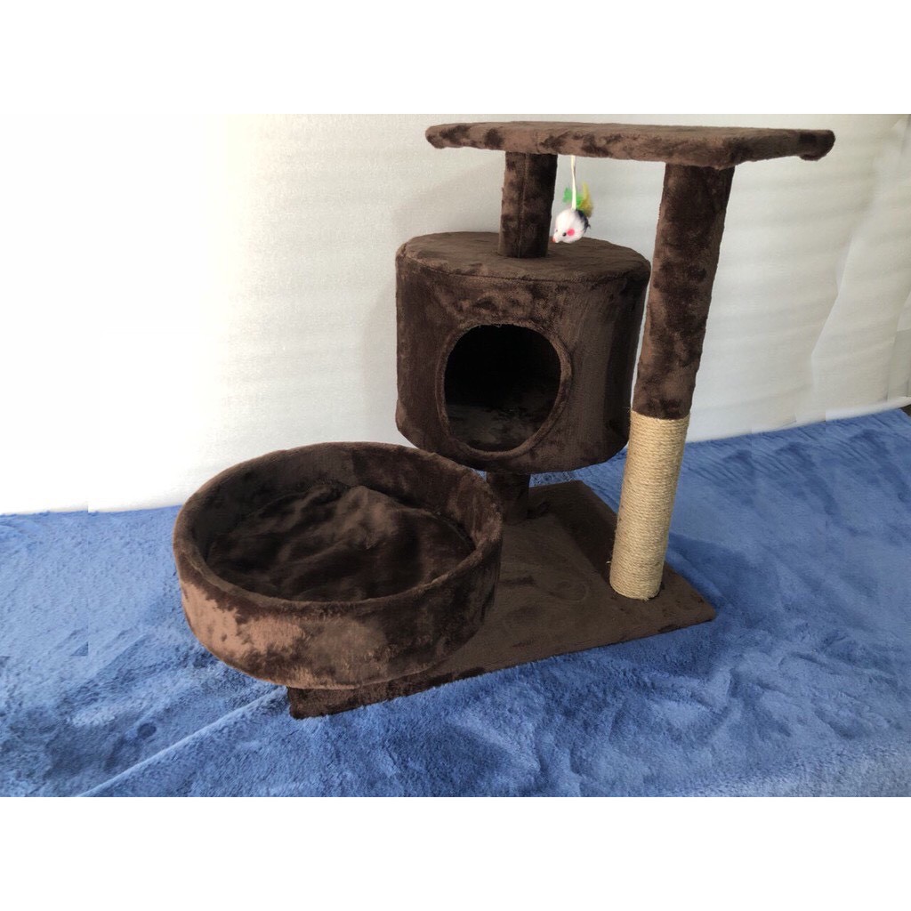 Nhà cây cho mèo -cat tree(6 màu sẵn)