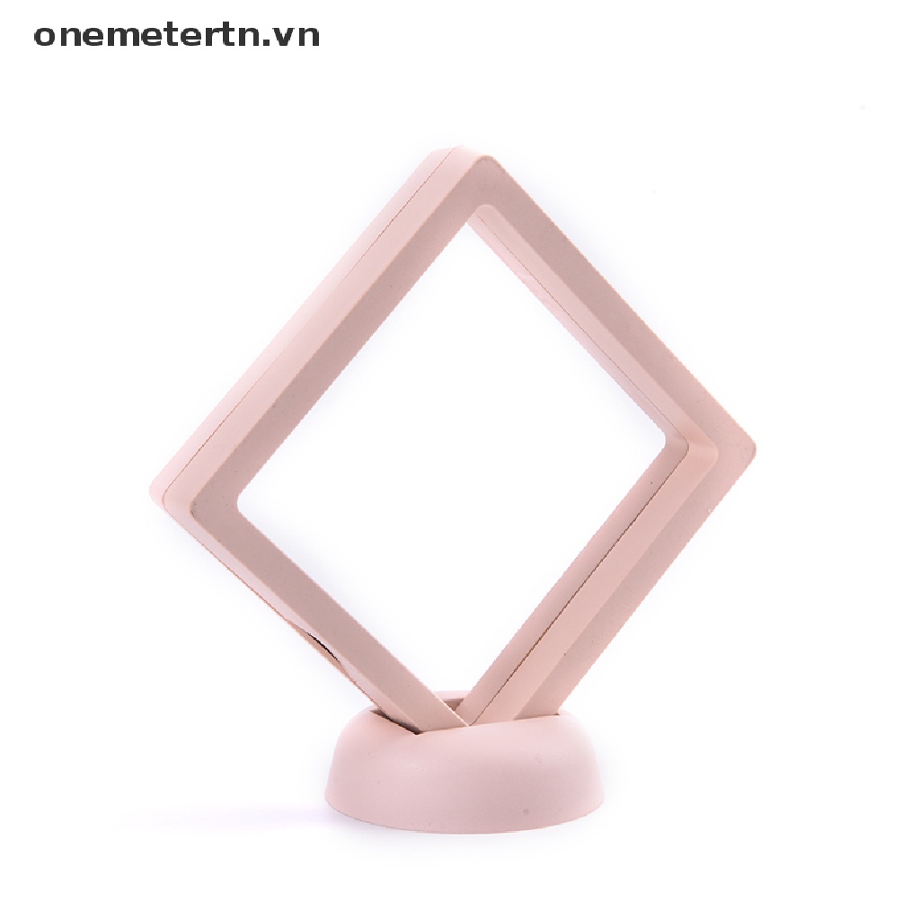Onemetertn Hộp Đựng Nhẫn / Đồng Xu / Đá Quý Chống Bụi Bẩn Tiện Dụng