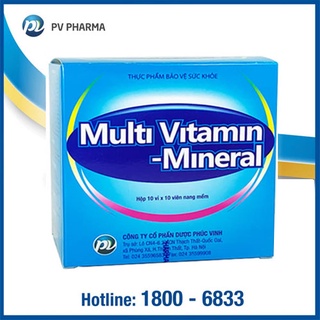 Viên nang mềm  Multi vitamin- Mineral