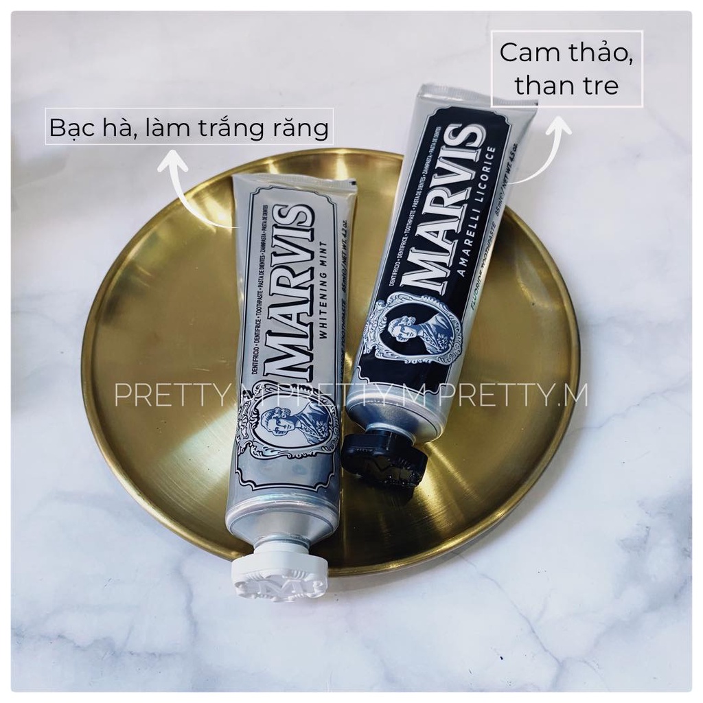 Kem đánh răng cao cấp Marvis đến từ Ý đủ màu