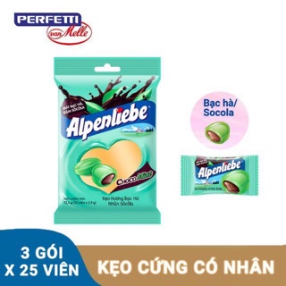Kẹo Alpenliebe hương bạc hà nhân socola