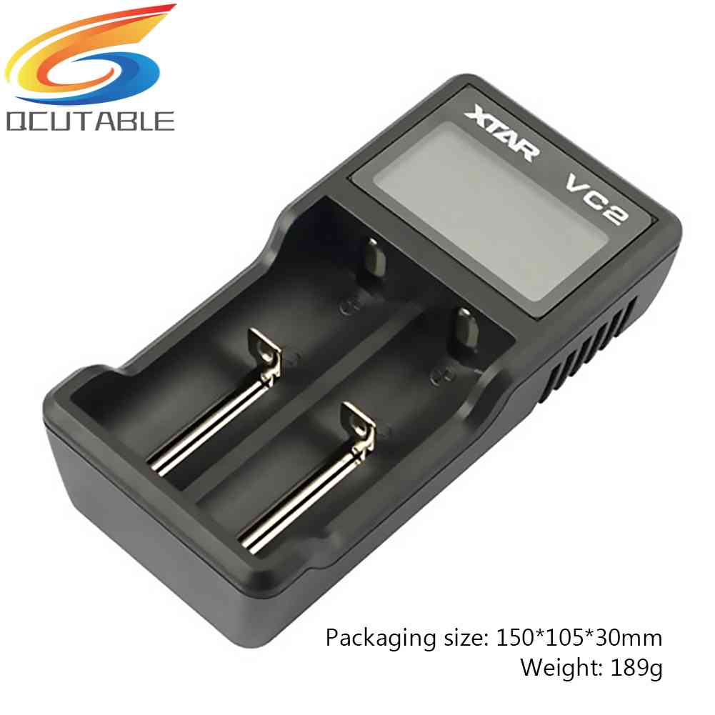 Bộ Sạc Pin Lithium Thông Minh 2 Ngăn XTAR VC2 Màn Hình LCD
